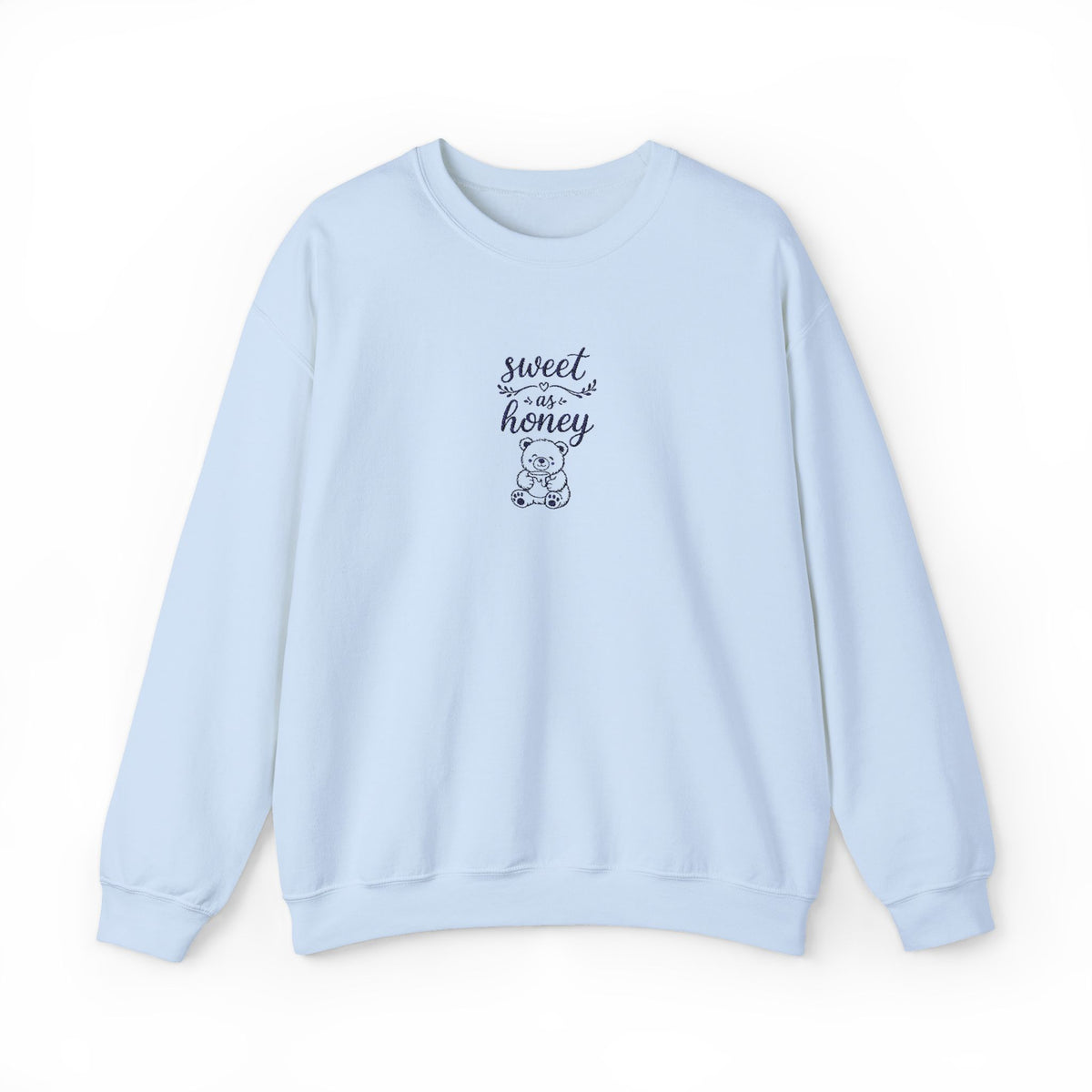 Sweet as Honey Crewneck Sweatshirt — Cute Bear Graphic