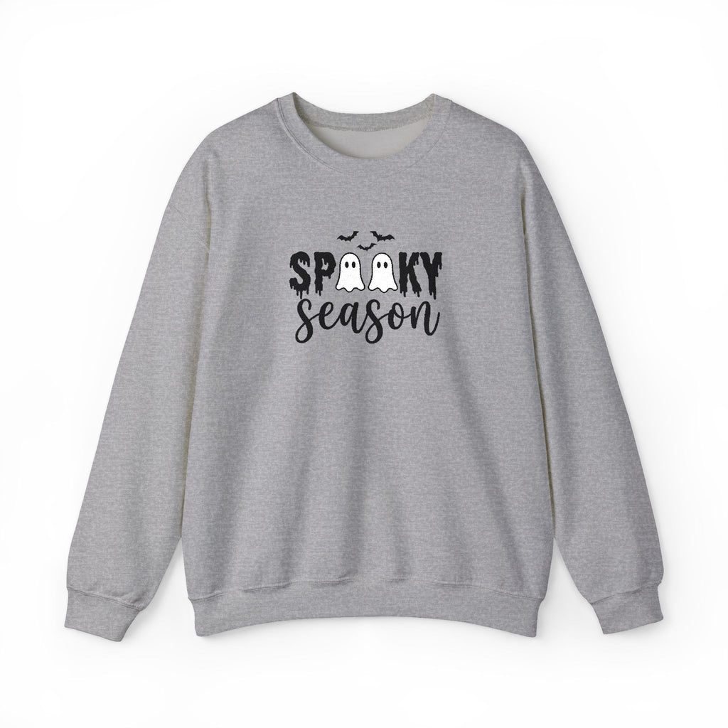 Spooky Season Sweatshirt — Halloween Ghost Graphic Crewneck