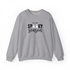 Spooky Season Sweatshirt — Halloween Ghost Graphic Crewneck
