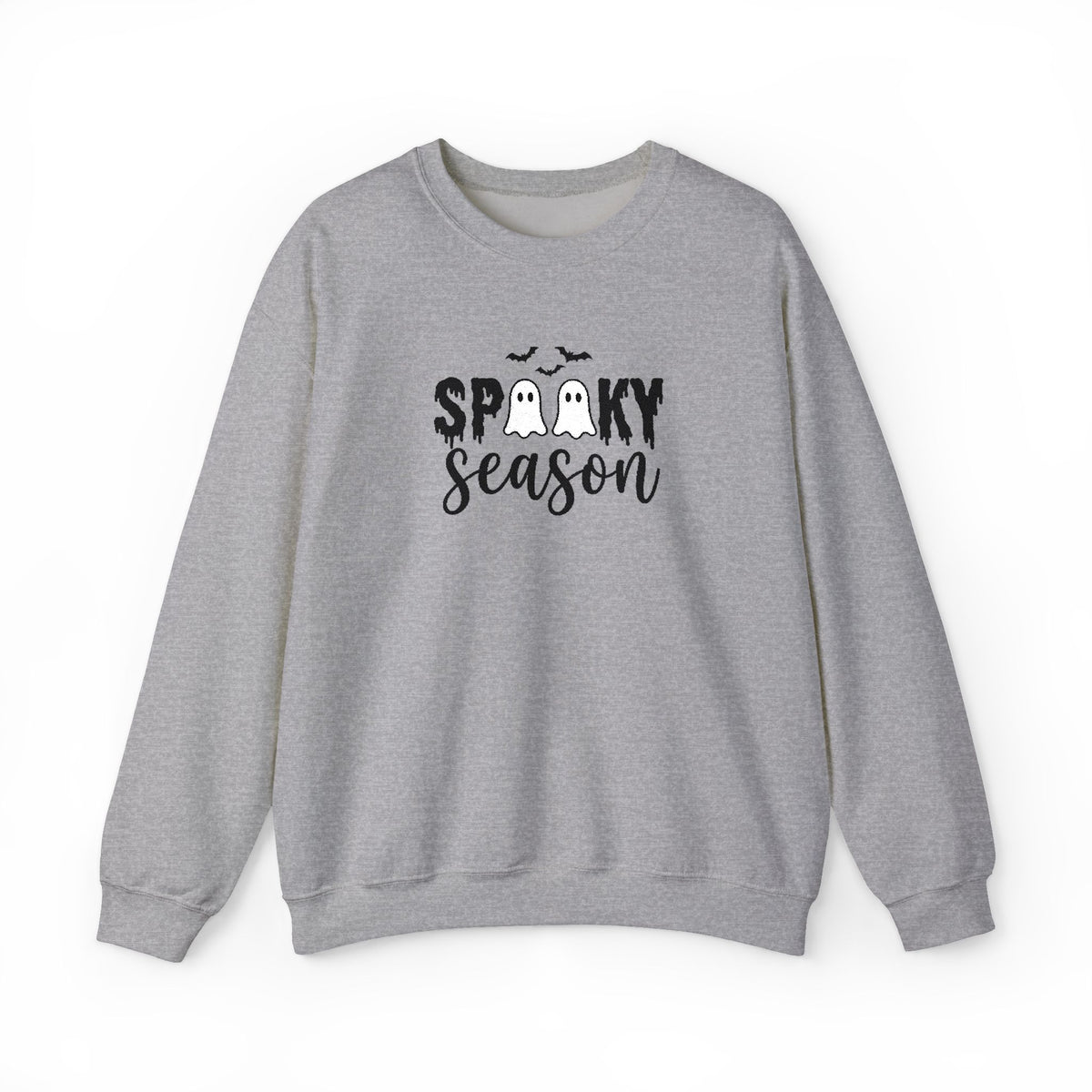 Spooky Season Sweatshirt — Halloween Ghost Graphic Crewneck