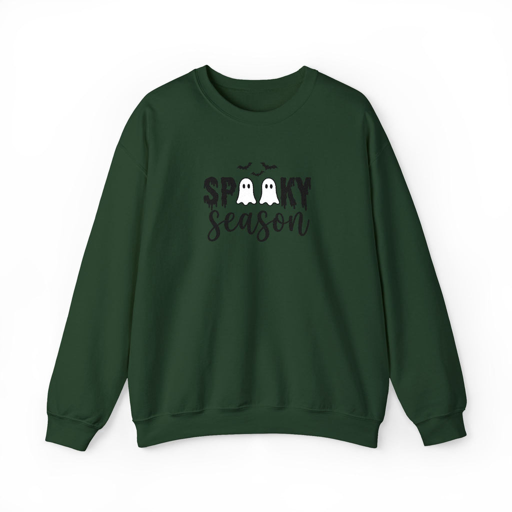 Spooky Season Sweatshirt — Halloween Ghost Graphic Crewneck
