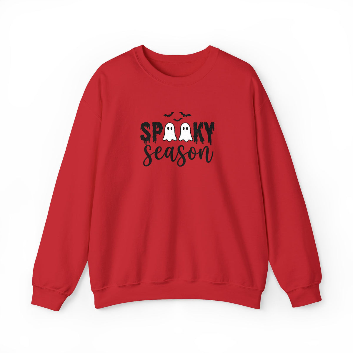 Spooky Season Sweatshirt — Halloween Ghost Graphic Crewneck
