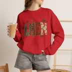 Amen Fall Crewneck Sweatshirt — Autumn Leaves Christian Graphic Pullover