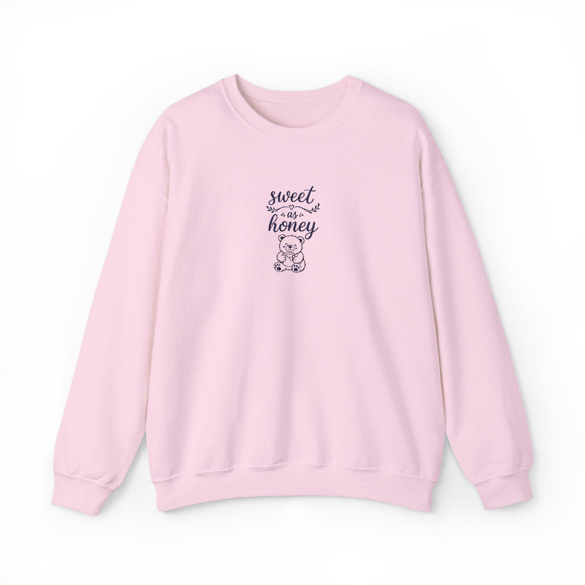 Sweet as Honey Crewneck Sweatshirt — Cute Bear Graphic