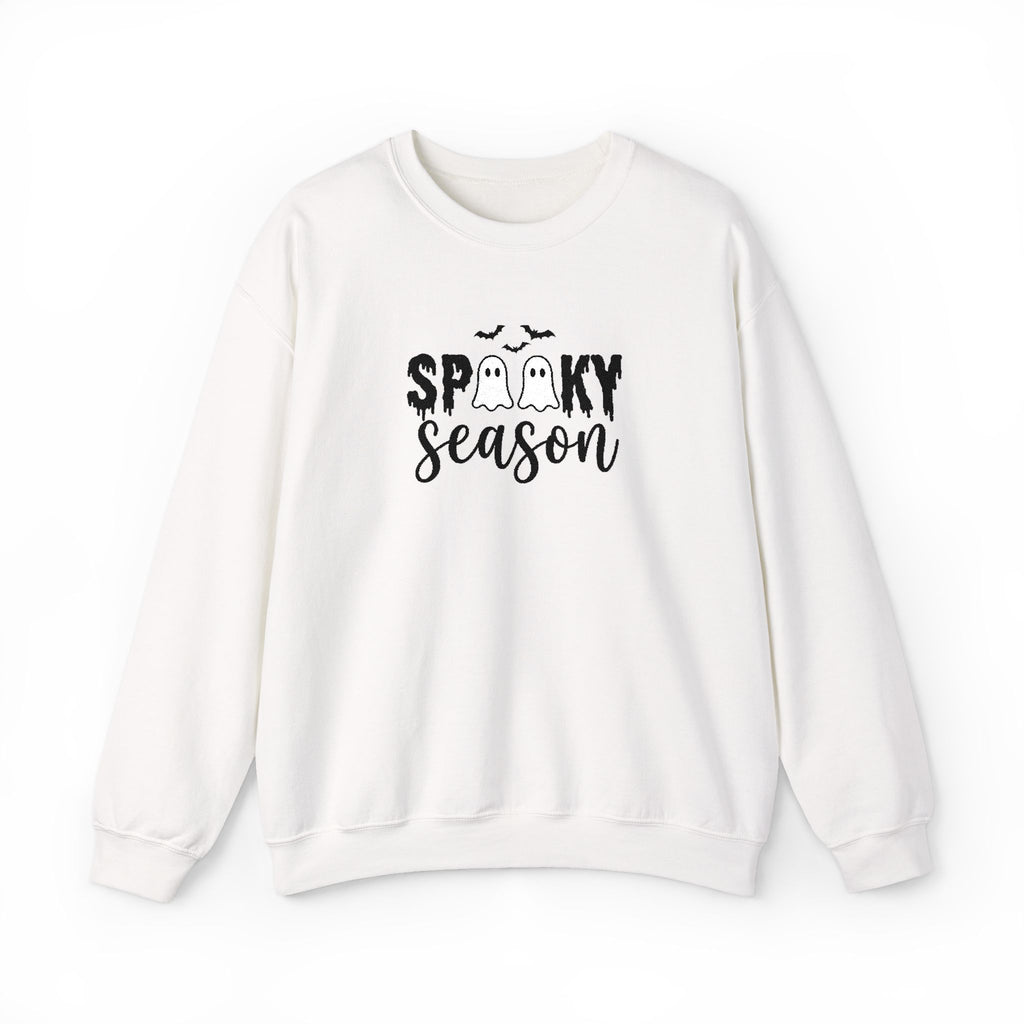 Spooky Season Sweatshirt — Halloween Ghost Graphic Crewneck