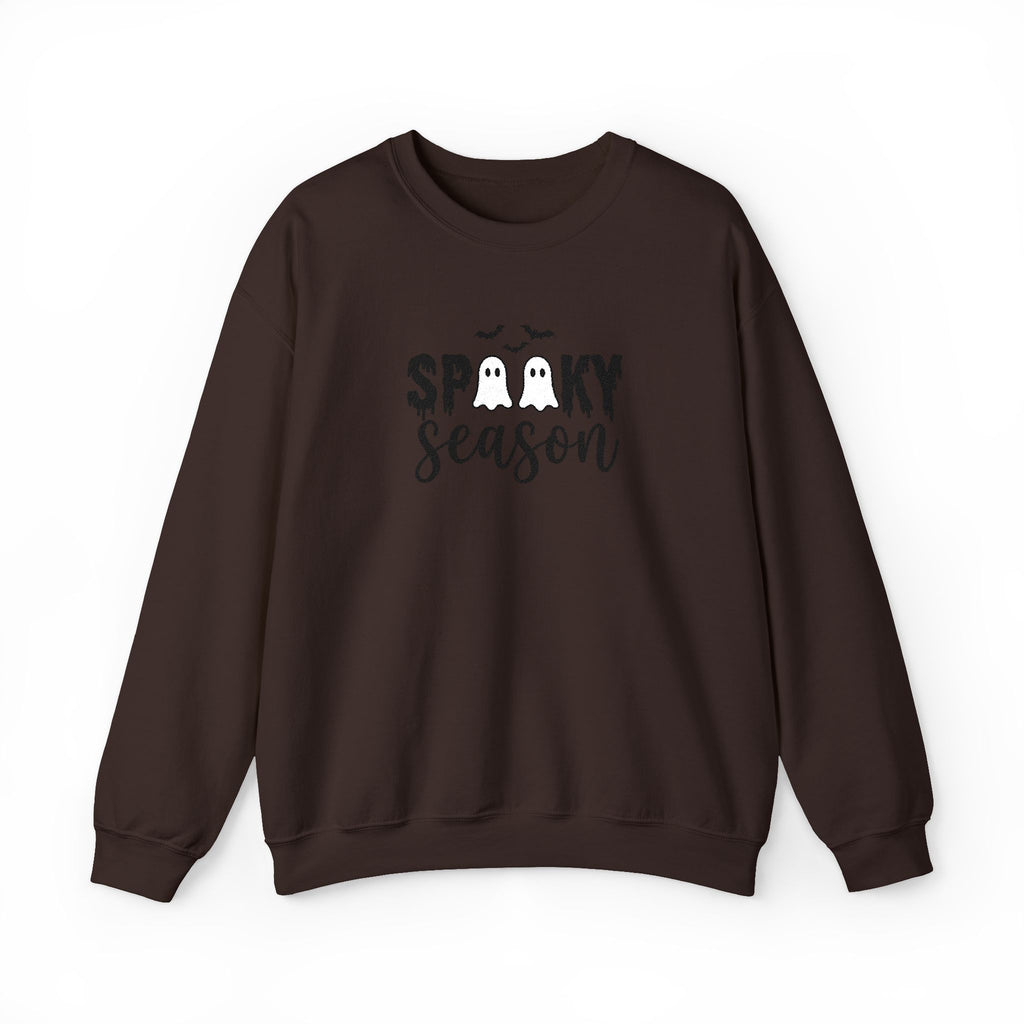 Spooky Season Sweatshirt — Halloween Ghost Graphic Crewneck