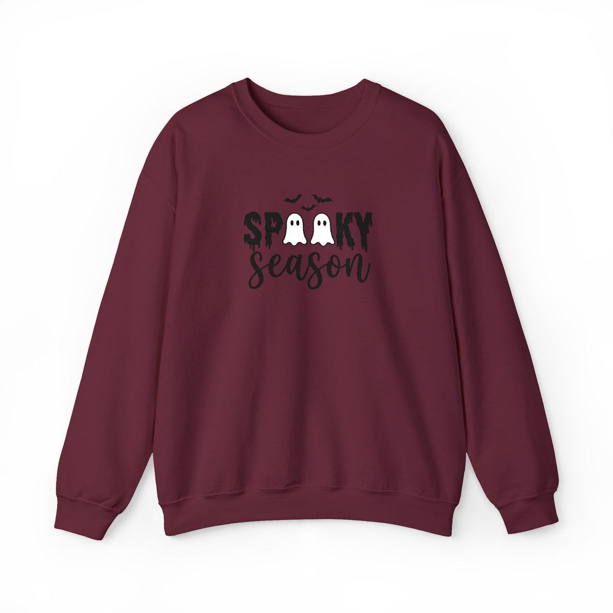 Spooky Season Sweatshirt — Halloween Ghost Graphic Crewneck