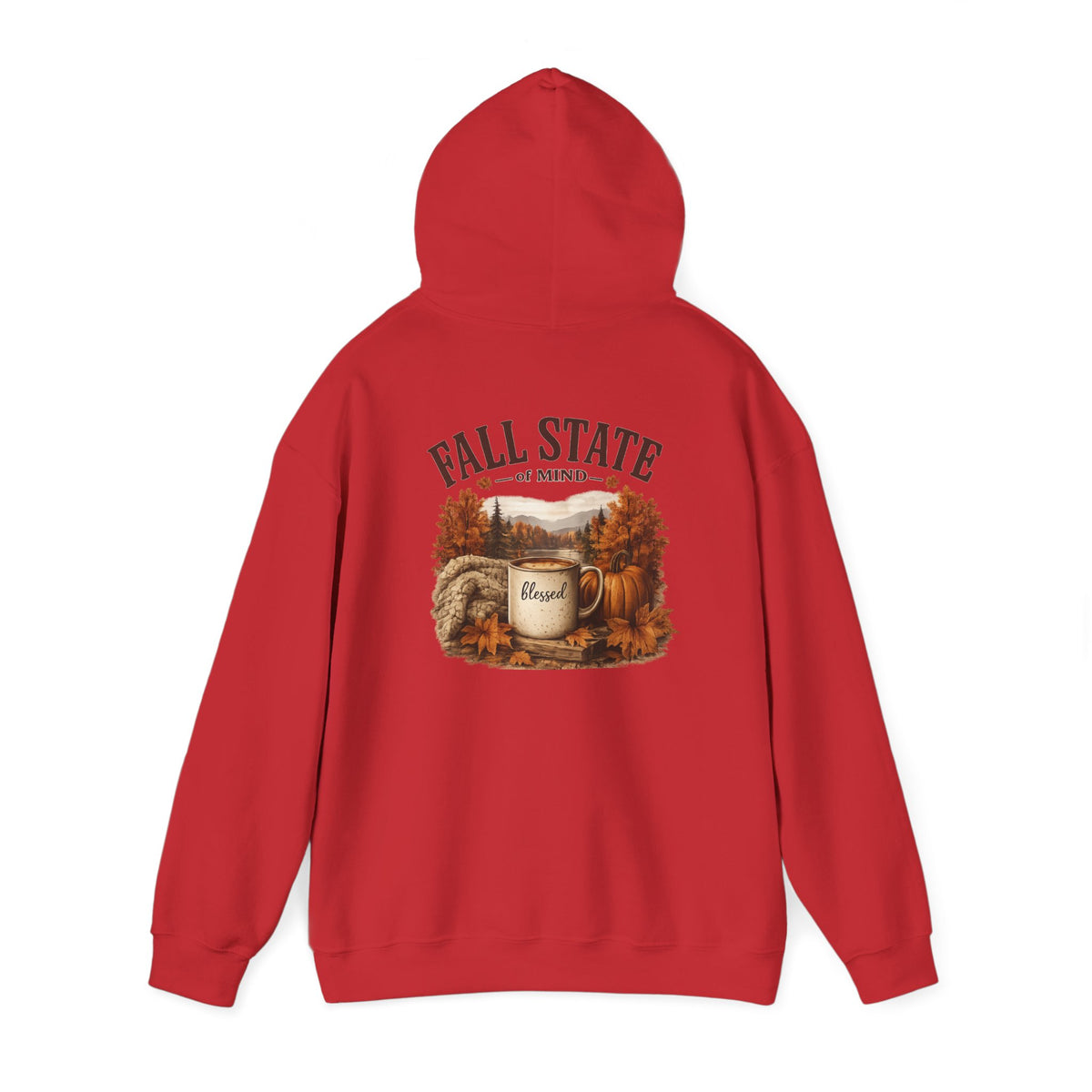 Fall State Hoodie — 'Fall State of Mind' Cozy Autumn Pullover