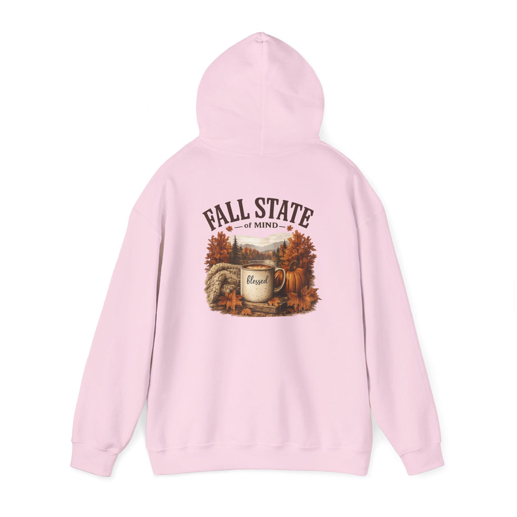 Fall State Hoodie — 'Fall State of Mind' Cozy Autumn Pullover