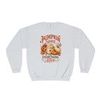 Pumpkin Spice Crewneck Sweatshirt — "Pumpkin Spice and Everything Nice" Fall Graphic