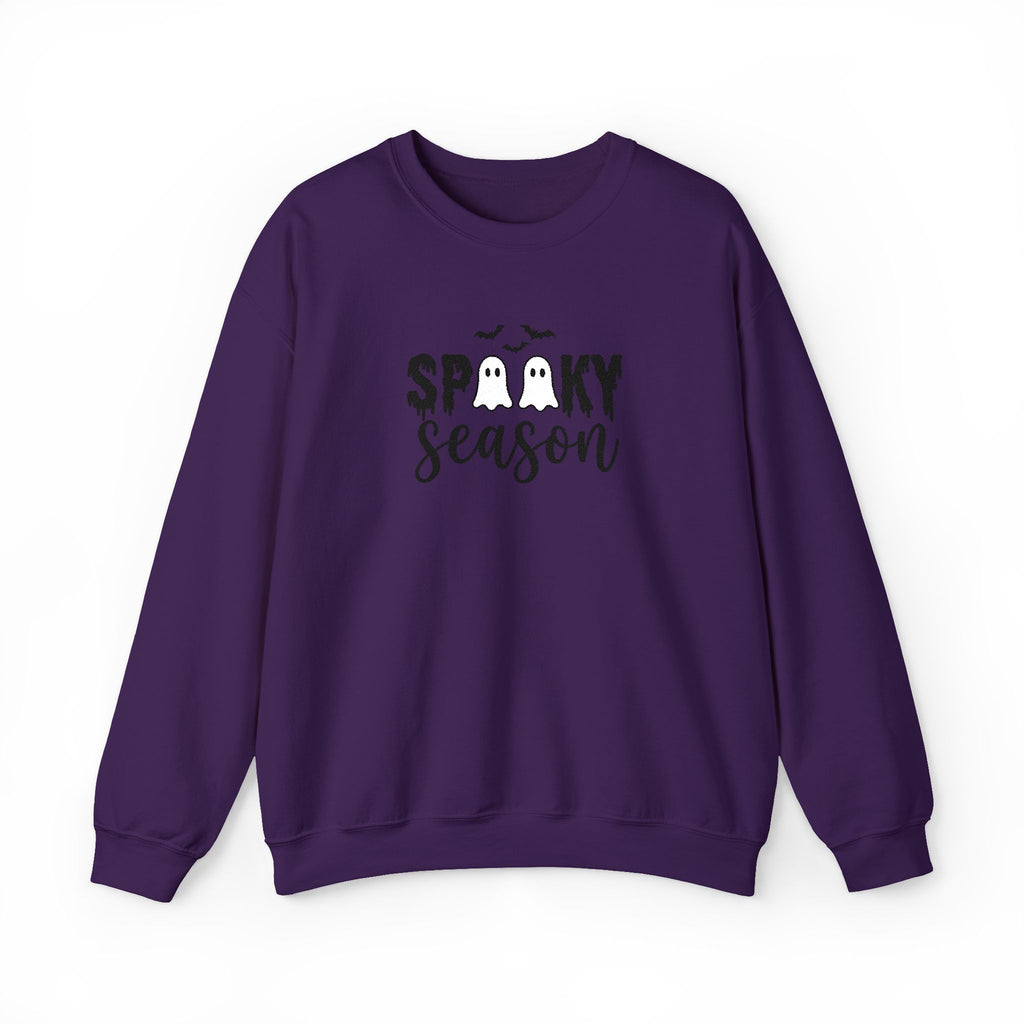 Spooky Season Sweatshirt — Halloween Ghost Graphic Crewneck
