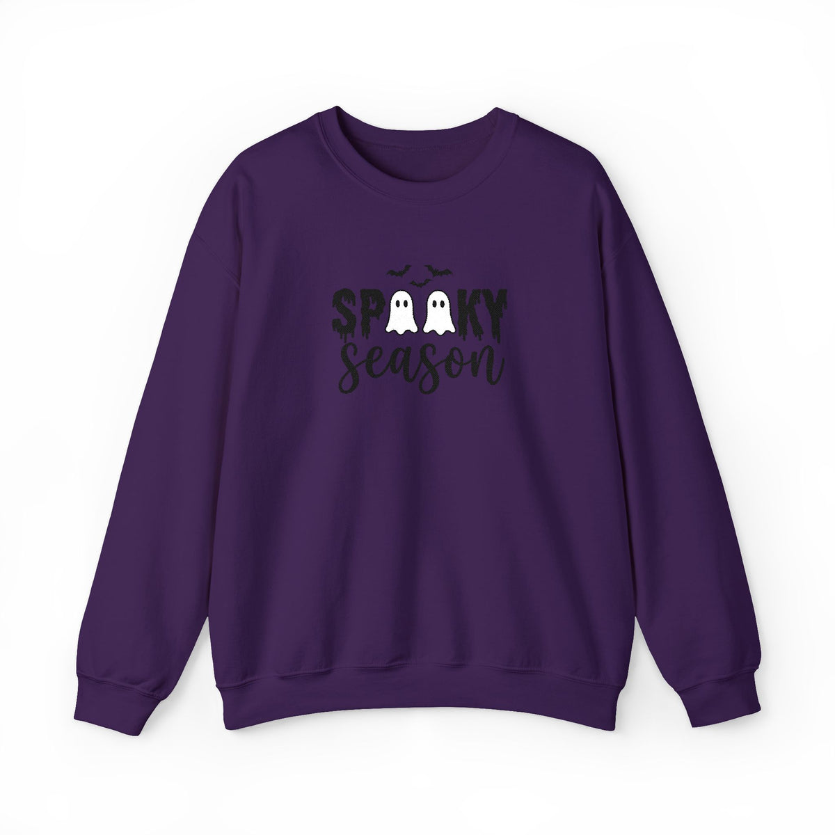 Spooky Season Sweatshirt — Halloween Ghost Graphic Crewneck