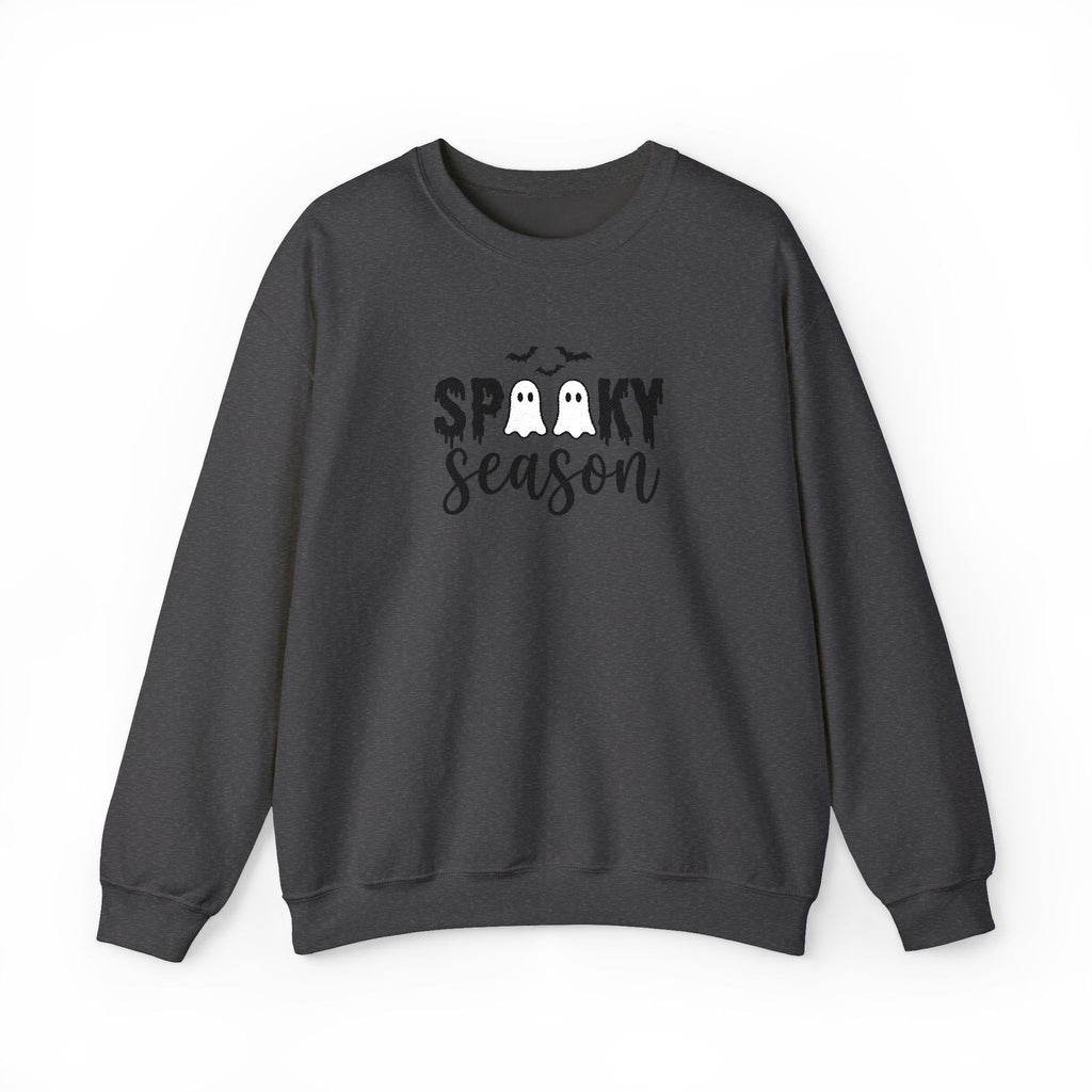 Spooky Season Sweatshirt — Halloween Ghost Graphic Crewneck