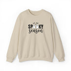 Spooky Season Sweatshirt — Halloween Ghost Graphic Crewneck