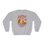 Pumpkin Spice Crewneck Sweatshirt — "Pumpkin Spice and Everything Nice" Fall Graphic