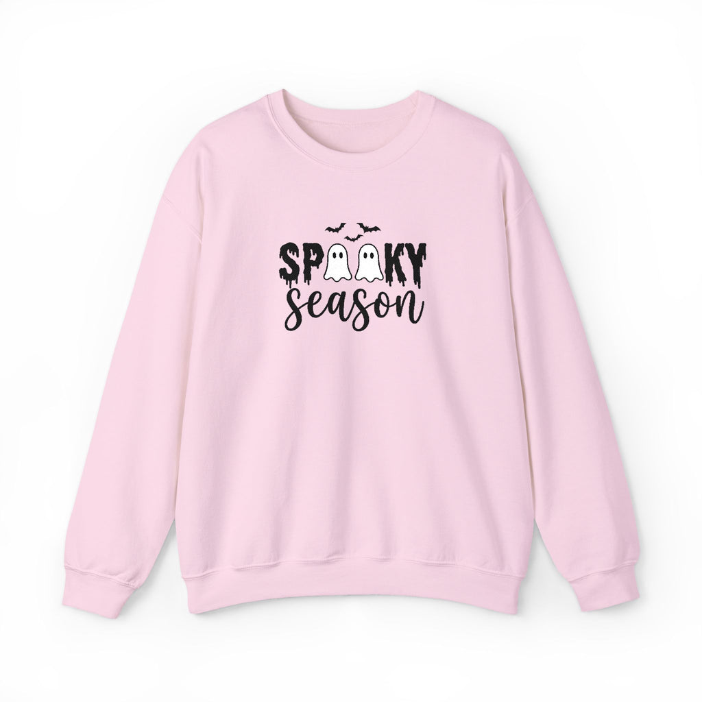 Spooky Season Sweatshirt — Halloween Ghost Graphic Crewneck
