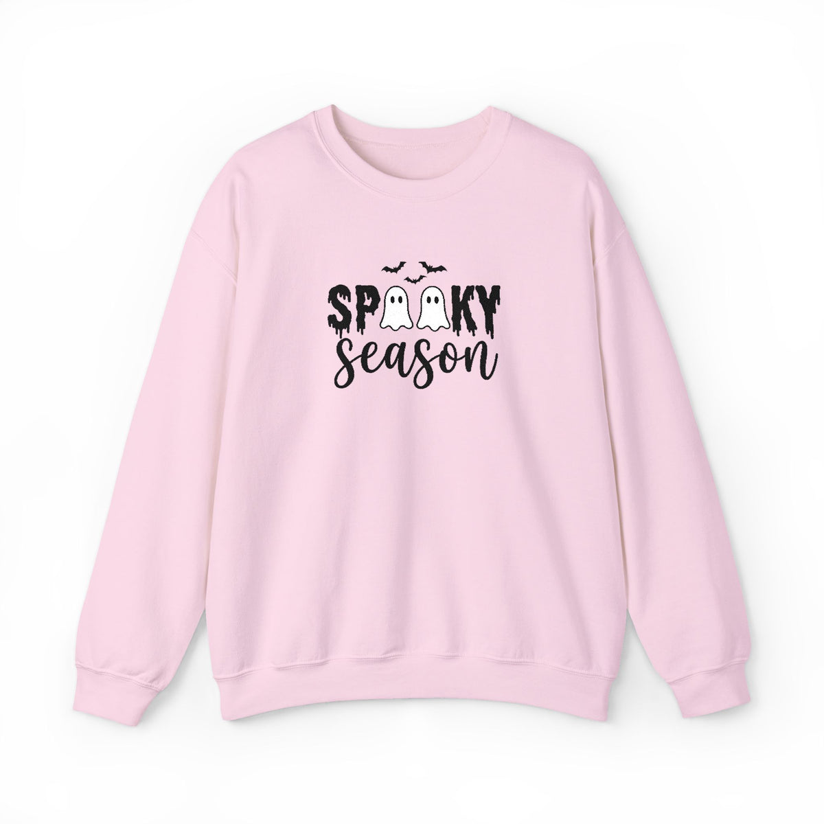 Spooky Season Sweatshirt — Halloween Ghost Graphic Crewneck