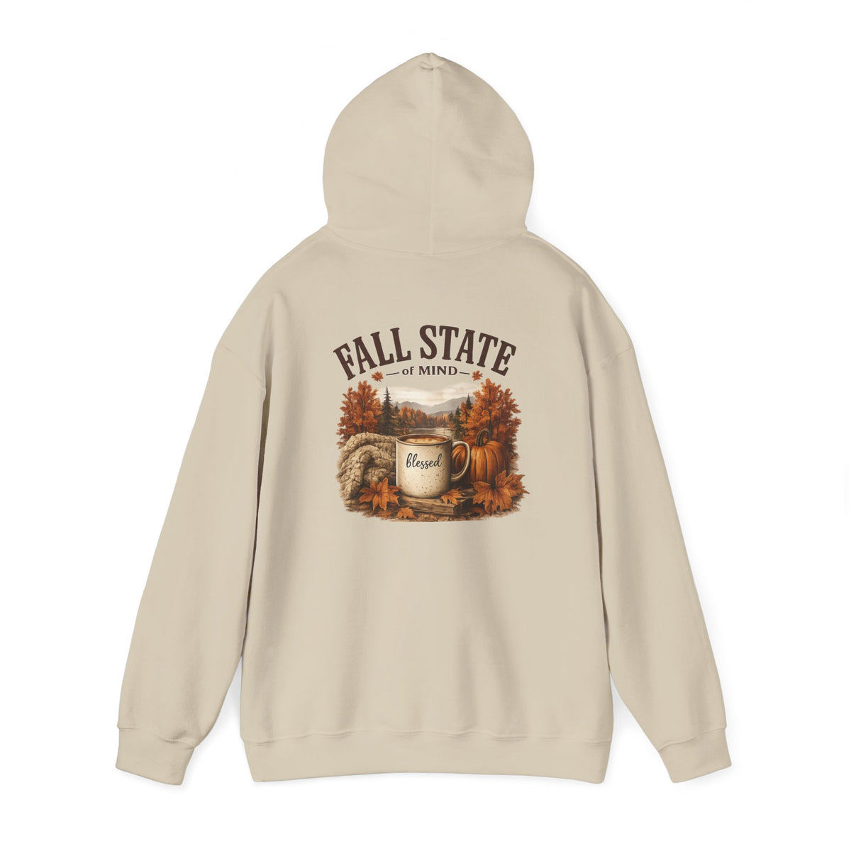 Fall State Hoodie — 'Fall State of Mind' Cozy Autumn Pullover