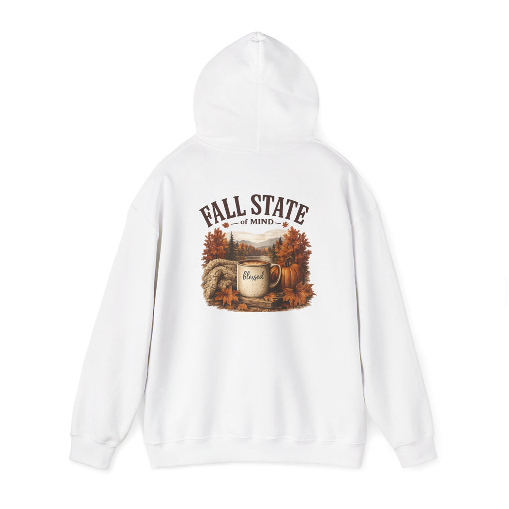 Fall State Hoodie — 'Fall State of Mind' Cozy Autumn Pullover